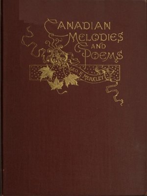 cover image of Canadian Melodies and Poems